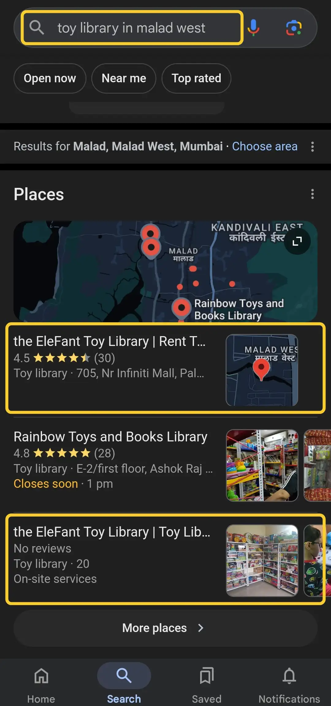 toy library in malad west