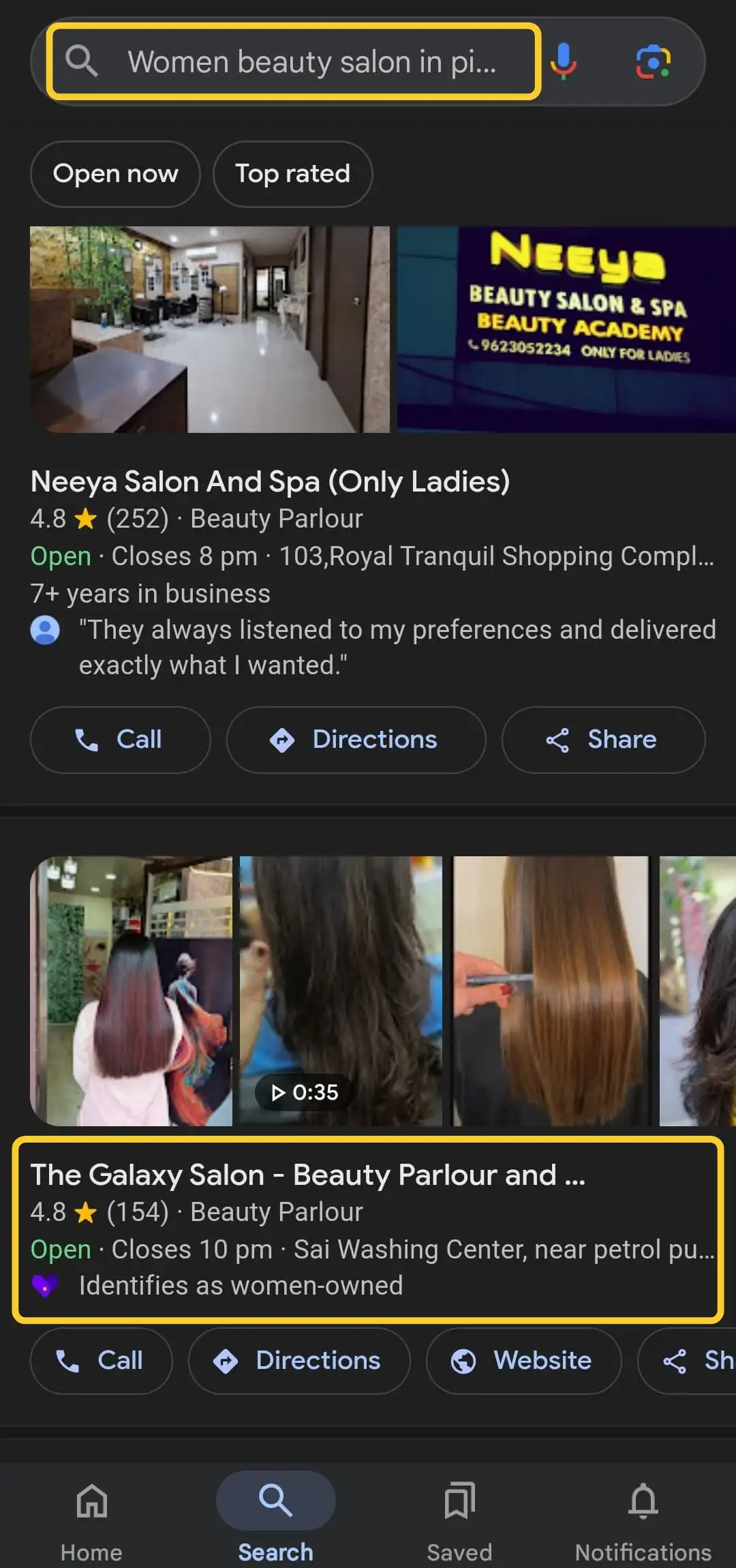 women beauty salon in Pimple Saudagar